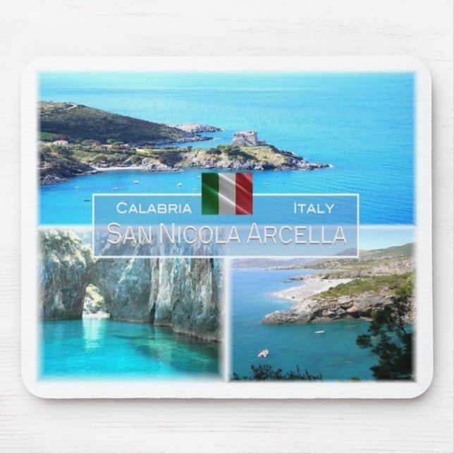 IT Italien - Kalabrien - San Nicola Arcella - Mousepad (Vorne)