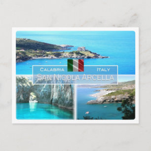 IT Italien - Kalabrien - San Nicola Arcella - Postkarte