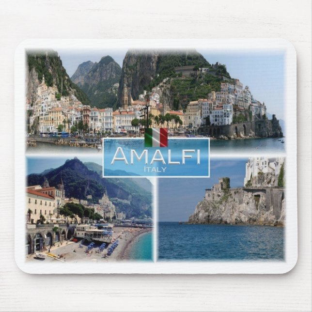 IT Italien - Kampanien - Amalfi - Mousepad (Vorne)