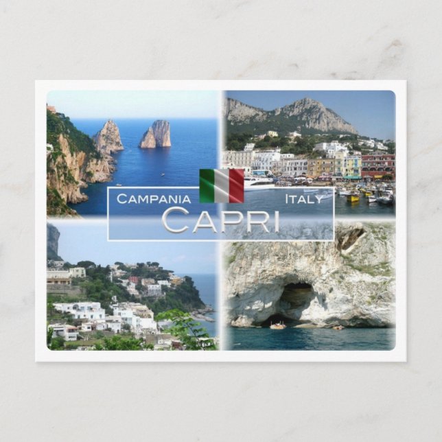 IT Italien - Kampanien - Capri - Postkarte (Vorderseite)