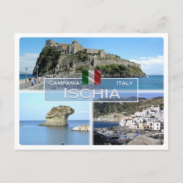 IT Italien - Kampanien - Ischia - Postkarte (Vorderseite)