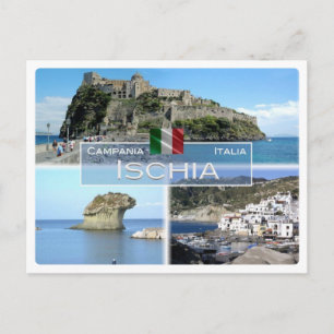 IT Italien - Kampanien - Isola d'Ischia - Postkarte
