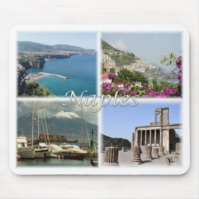 IT Italien - Kampanien - Neapel - Mousepad (Vorne)