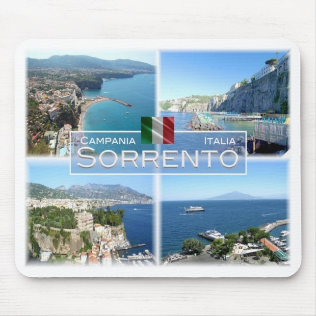 IT Italien - Kampanien - Sorrento - Mousepad (Vorne)