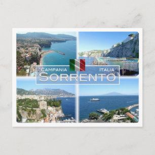IT Italien - Kampanien - Sorrento - Postkarte