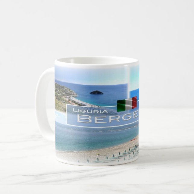 IT Italien - Ligurien - Bergeggi - Kaffeetasse (Vorderseite Links)