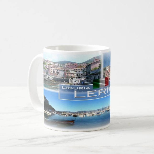 IT Italien - Ligurien - Lerici - Kaffeetasse (Vorderseite Links)