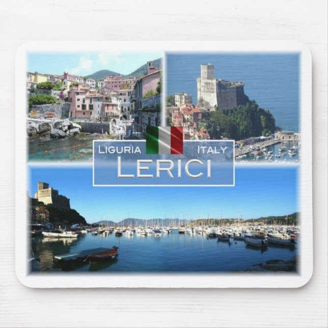 IT Italien - Ligurien - Lerici - Mousepad (Vorne)