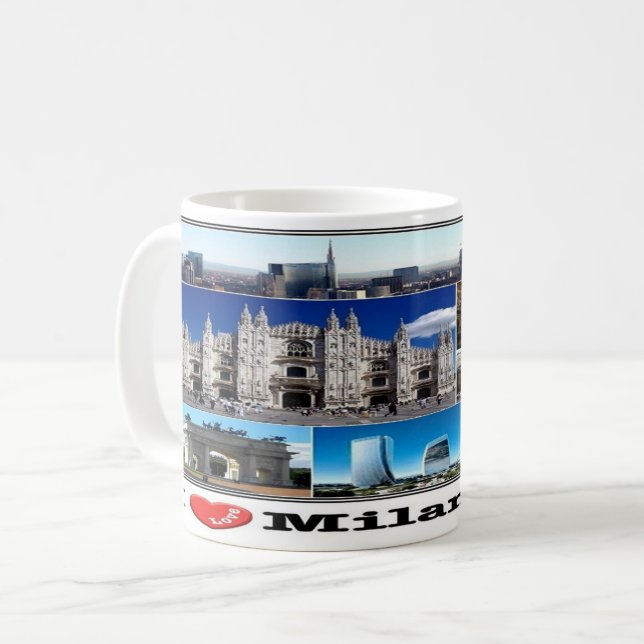 IT Italien - Mailand Mailand - Tasse (Vorderseite Links)