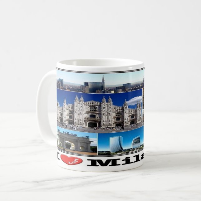 IT Italien - Mailand Mailand - Tasse (Vorderseite Links)