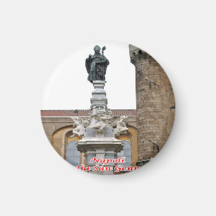 IT - Italien - Neapel - Spire San Gennaro Magnet