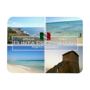 IT Italien - Punta Prosciutto - Porto Cesareo - Magnet