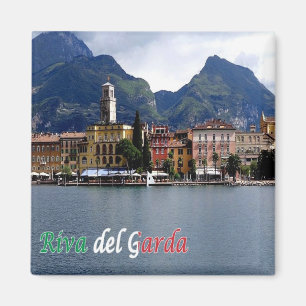IT - Italien - Riva del Garda - Panorama Magnet