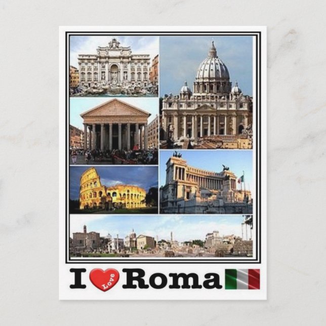 IT Italien - Roma - Postkarte (Vorderseite)