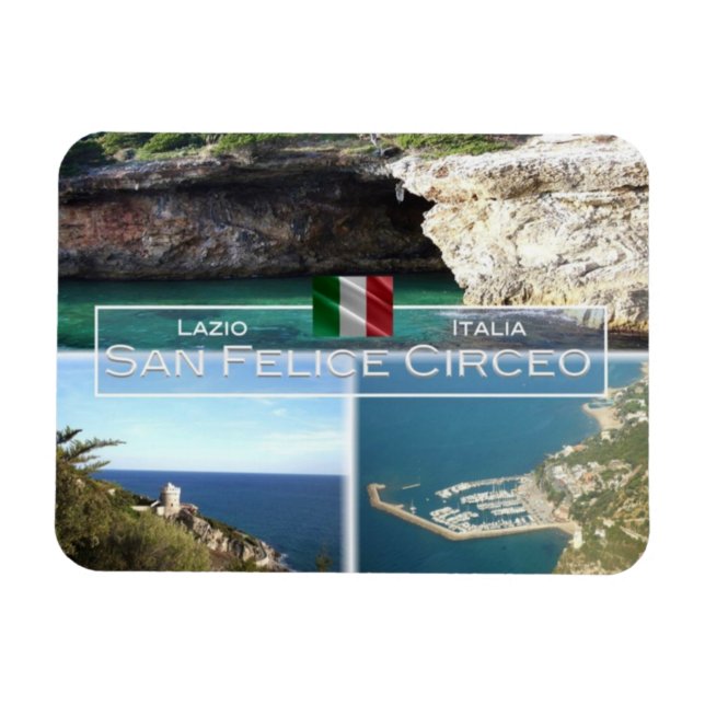 IT Italien - San Felice Circeo - Magnet (Horizontal)
