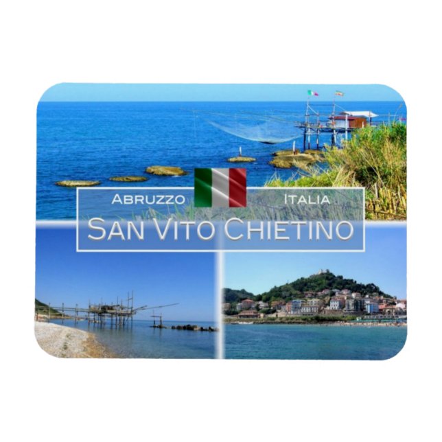 IT Italien - San Vito Chietino - San Vito Marina - Magnet (Horizontal)