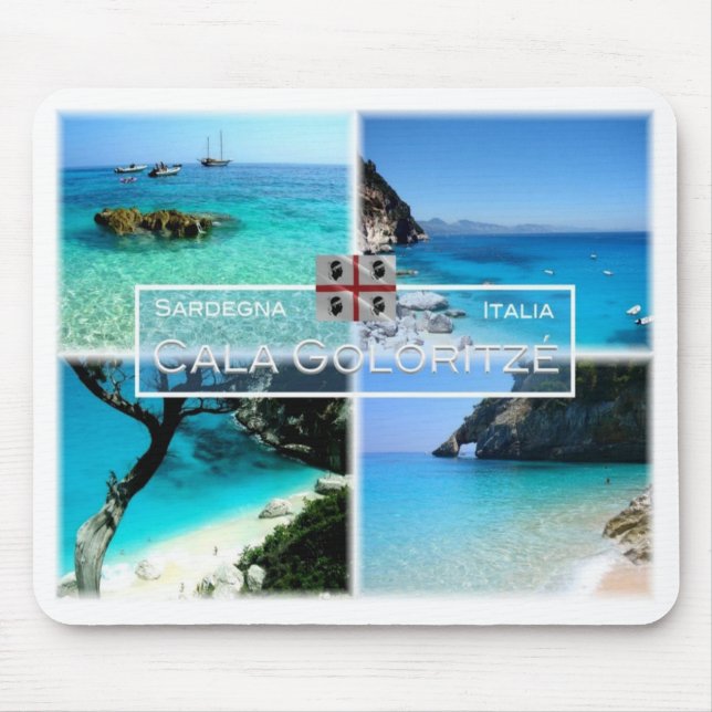 IT Italien - Sardinien - Baunei - Mousepad (Vorne)