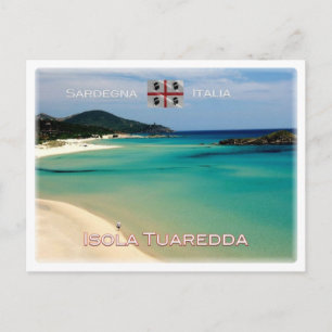 IT Italien - Sardinien - Isola Tuaredda - Postkarte