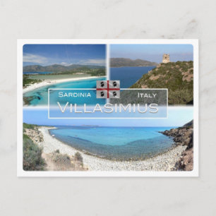 IT Italien - Sardinien - Villasimius - Postkarte