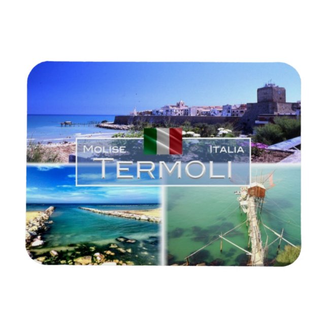 IT Italien - Termoli - Foce del torrente Sinarca - Magnet (Horizontal)