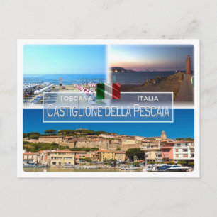 IT Italien - Toscana - Castiglione della Pescaia - Postkarte