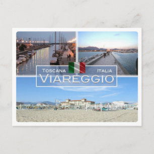 IT Italien - Toscana - Viareggio - Postkarte