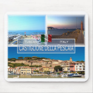 IT Italien - Toskana - Castiglione della Pescaia - Mousepad
