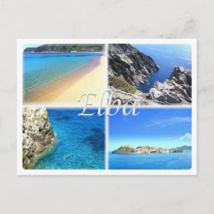 IT Italien - Toskana - Elba - Postkarte