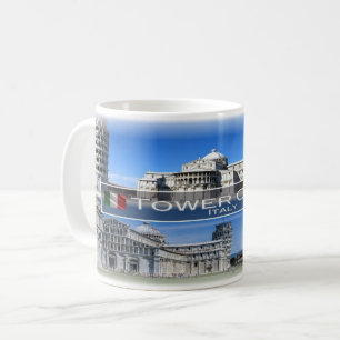 IT Italien - Toskana - Turm von Pisa - Kaffeetasse