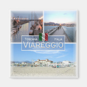 IT Italien # Toskana - Viareggio - Magnet