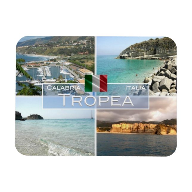 IT Italien - Tropea - Spiaggia del Cannone - Magnet (Horizontal)