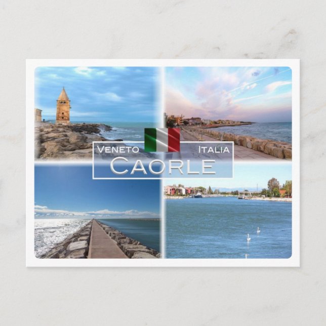 IT Italien - Venetien - Caorle - Postkarte (Vorderseite)
