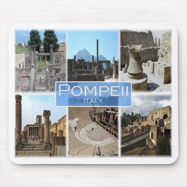 IT Italy - Campania - Pompeii - Mousepad (Vorne)