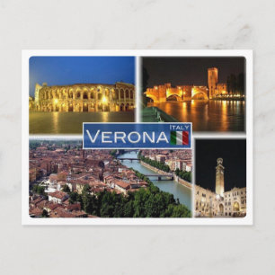 IT Italy - Italia - Verona - Postkarte