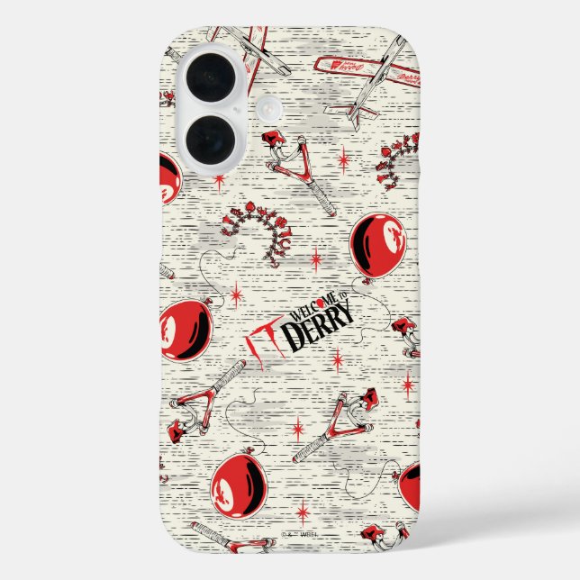 IT Kids Toys Pattern Case-Mate iPhone Hülle (Rückseite)