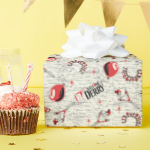 IT Kids Toys Pattern Geschenkpapier