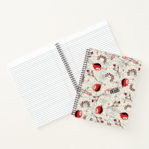 IT Kids Toys Pattern Notizbuch