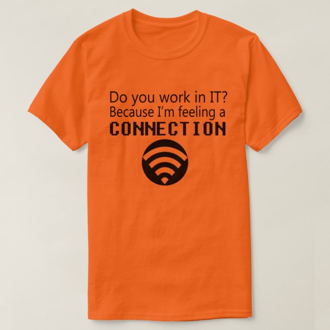 IT-Lieferwagen T-Shirt (Design vorne)