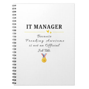 IT-Manager Notizblock