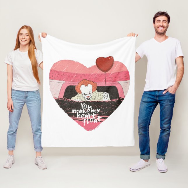 IT | Pennywise - Du machst mein Herz schweben Fleecedecke (Beispiel)