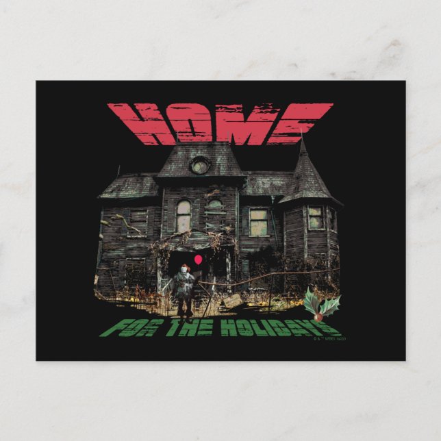 IT | Pennywise - Home for the Holidays Postkarte (Vorderseite)