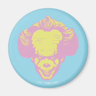IT   Pennywise Pastell Head Pattern Magnet