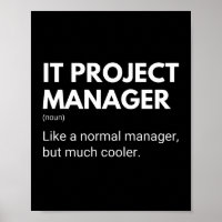 IT-Projektmanager Funny Managers Sprichwort