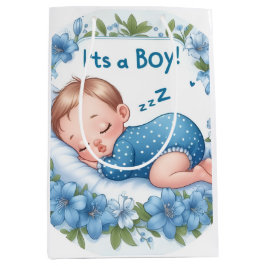 It’s a Boy Baby Shower Mittlere Geschenktüte