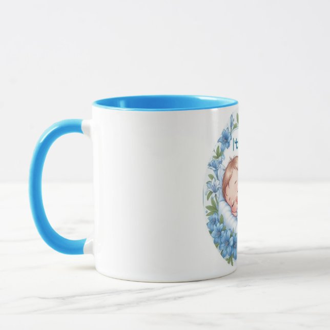 It’s a Boy Baby Shower Sticker Tasse (Links)