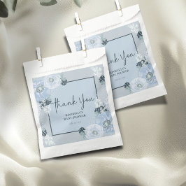 It’s A Boy Blue Floral Baby Shower Geschenktütchen