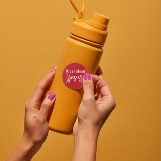 It’s All About Jesus – Christmas Sticker #02  (Von Creator hochgeladen)