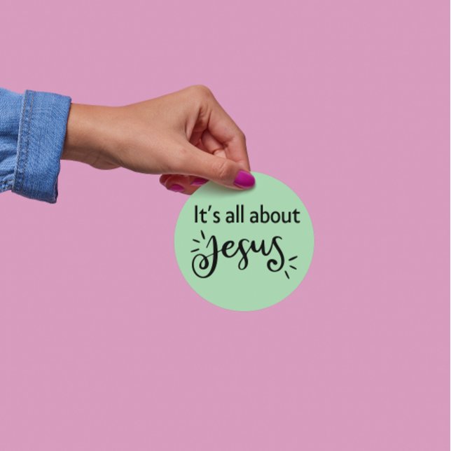It’s All About Jesus – Christmas Sticker #05 (Von Creator hochgeladen)