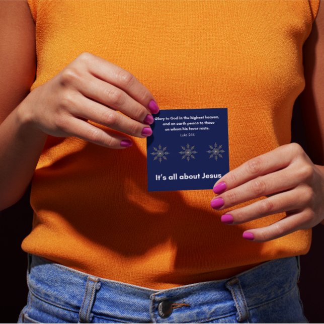 It’s All About Jesus – Christmas Sticker #13 (Von Creator hochgeladen)