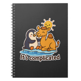 It’s Complicated Spiral Notebook Notizblock
